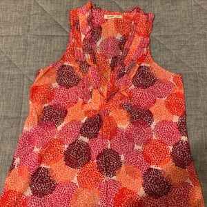 Pink Floral Old Navy Top- Size S